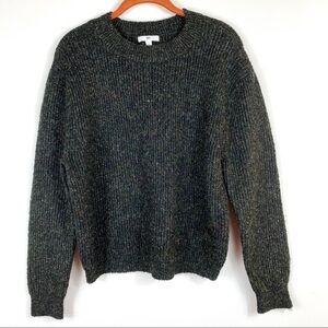 BP. Marl Pullover Drop Shoulder Crewneck Sweater